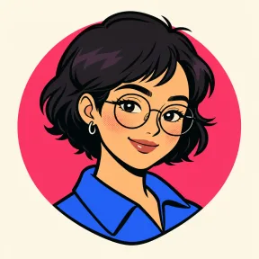 Illustrated portrait of Mara Voss